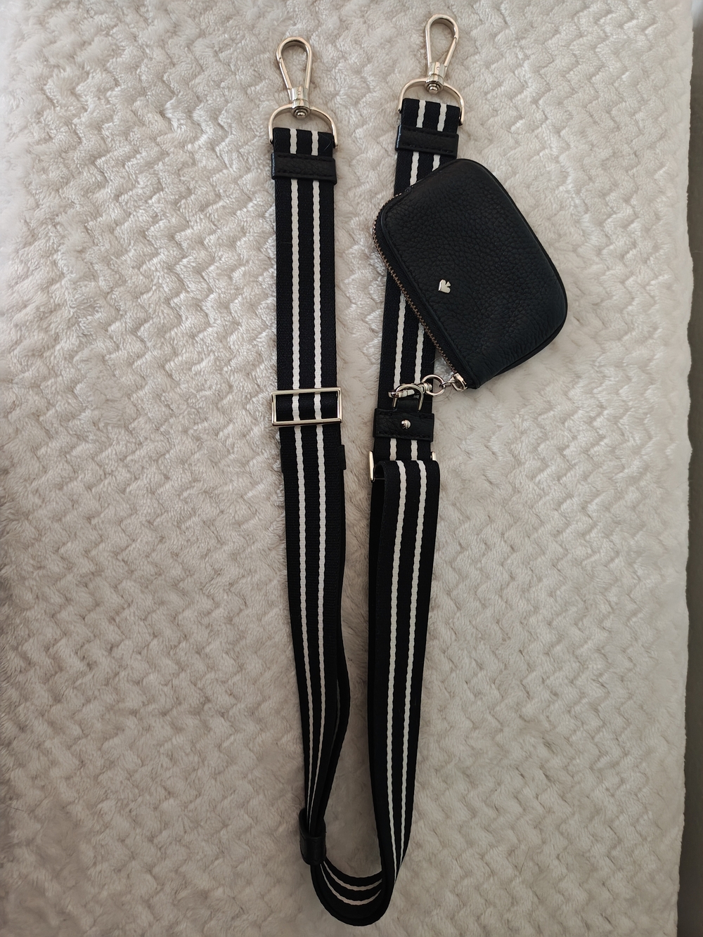 kate spade Adjustable Belt Strap With Removable Coin Pouch